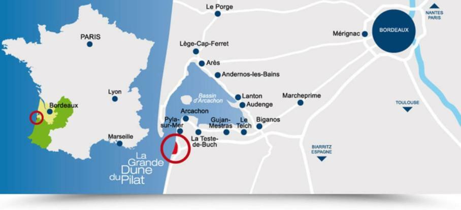 Lou Cachotte Apartamento Le Teich Exterior foto